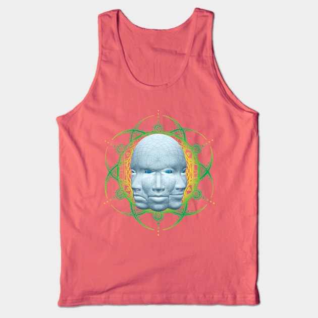 Sacred Synthetics 2 Tank Top by FAKE NEWZ DESIGNS